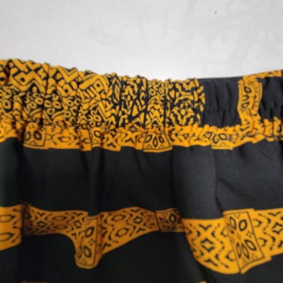 Orange Black Long Skirt Custom Made - Picture 7 of 8
